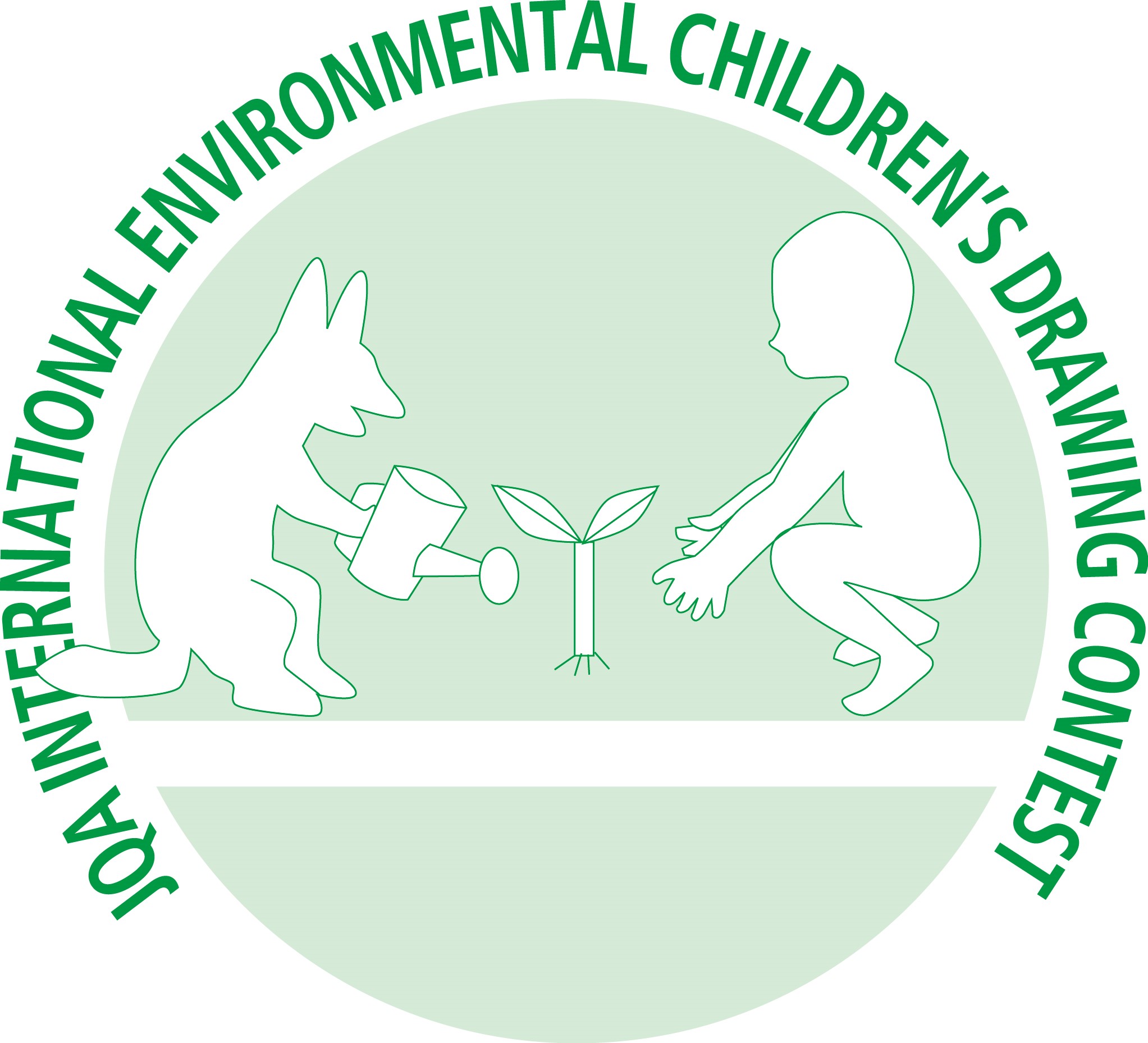 JQA地球環境世界児童画コンテストロゴ